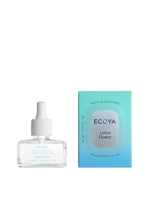 Ecoya - Plug-In Diffuser - Fragrance Flask - Lotus Flower