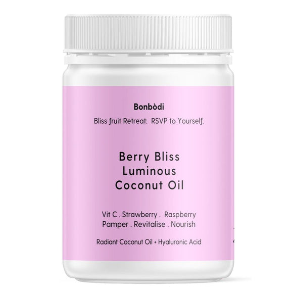 Bonbodi - Berry Bliss Luminous Coconut Oil - Bliss ƒruit Retreat
