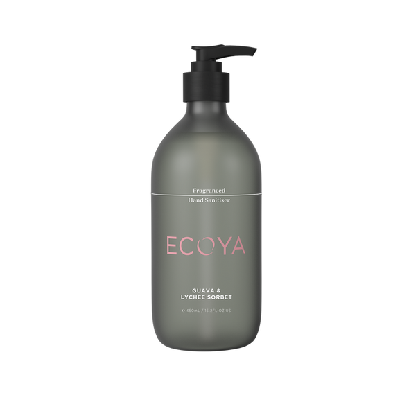 Ecoya - Guava & Lychee Sorbet 450ml Fragranced Hand Sanitiser