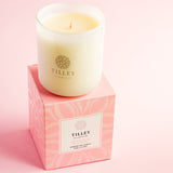 Tilley - NEW Classic White Velvet Rose & Jasmine 375g Scented Soy Candle