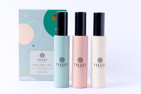 Tilley - Limited Edition Room Spray Trio Gift Set 3 X 45ML