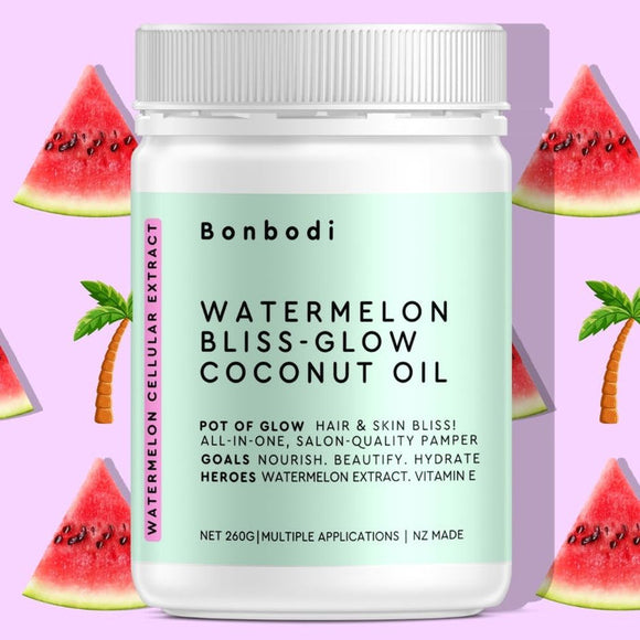Bonbodi - Watermelon Bliss-Glow Coconut Oil - Limited Edition