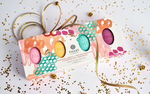 Tilley - Festive Oval Soap Gift Set - Champagne Confetti