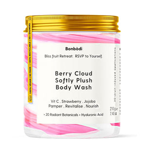 Bonbodi - Berry Cloud Soƒtly Plush Body Wash - Bliss ƒruit Retreat