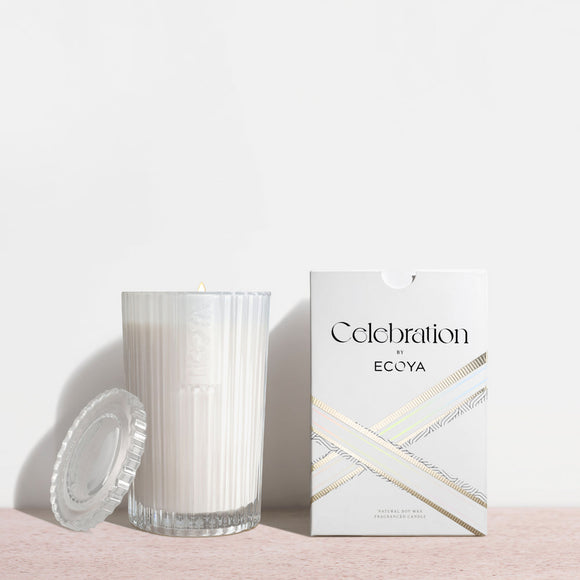 Ecoya - White Musk & Warm Vanilla - Celebration Candle