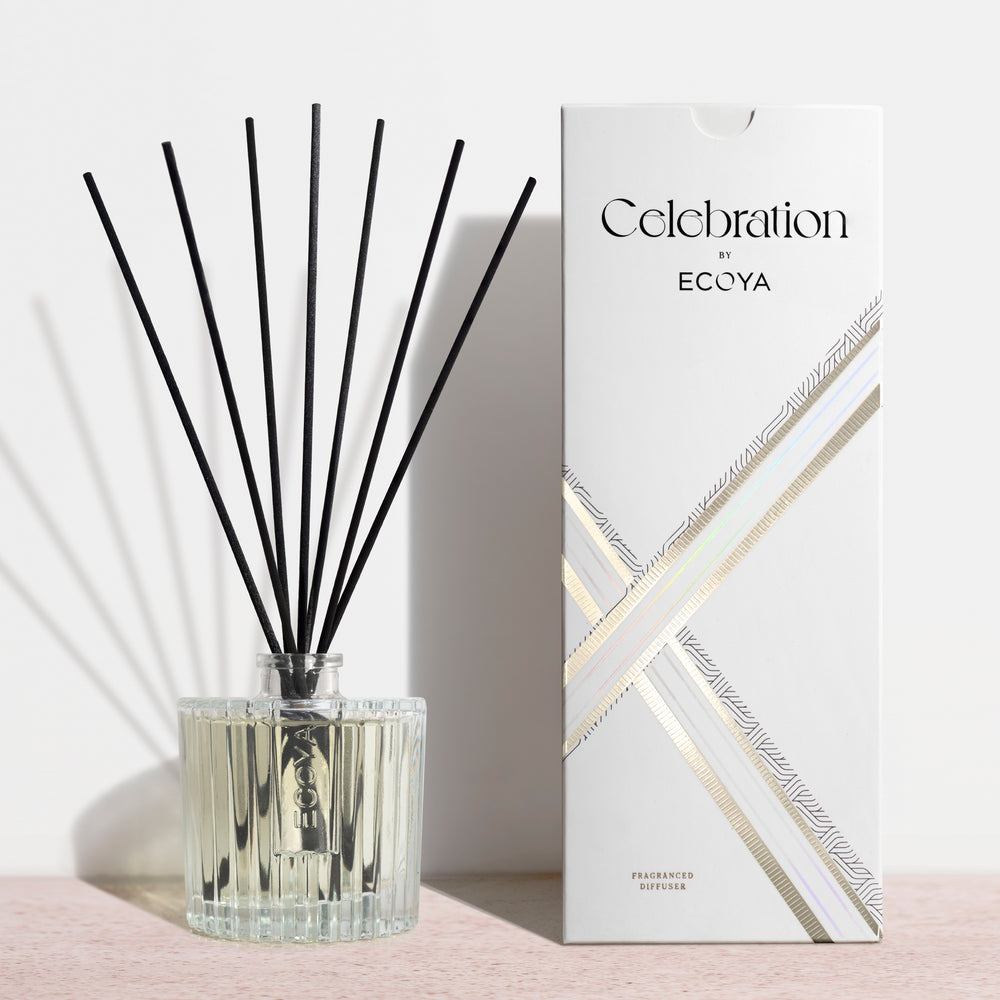Ecoya White Musk & Warm Vanilla Celebration Fragranced Diffuser Scented