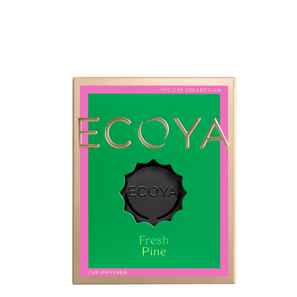Ecoya - Car Diffuser - Fresh Pine Holiday Collection
