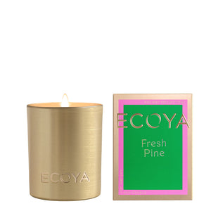 Ecoya - Fresh Pine MINI Goldie Candle Holiday Collection