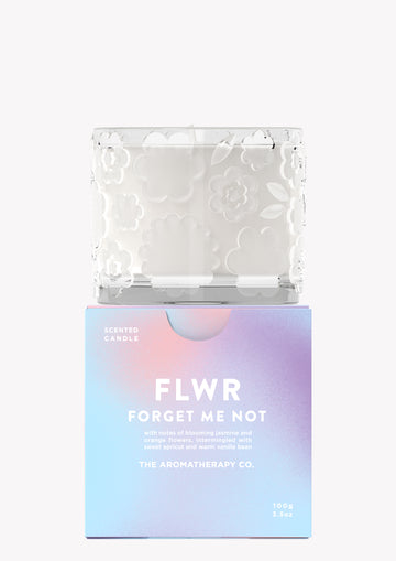 The Aromatherapy Company - FLWR Candle - Forget me not
