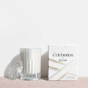 Ecoya - White Musk & Warm Vanilla - Mini Celebration Candle