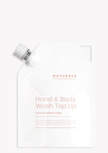 The Aromatherapy Company - Naturals Hand & Body Wash - Rose Jasmine & Oud - Refill