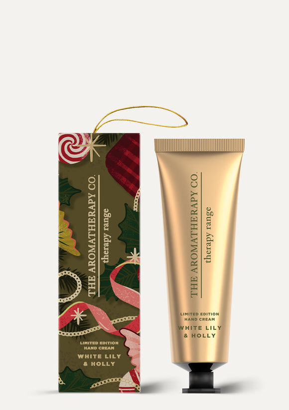 The Aromatherapy Company - White Lily & Holly Hand Cream