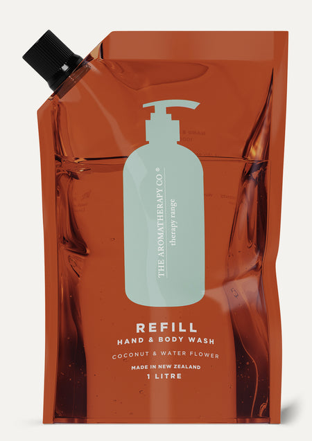 The Aromatherapy Company - Therapy Hand & Body Wash Refill - Coconut & Water Flower