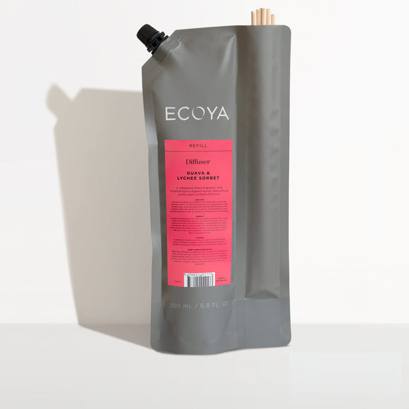 Ecoya - Diffuser Refill - Guava & Lychee Sorbet