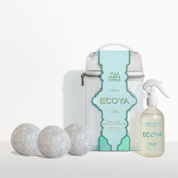 Ecoya - Wild Sage & Citrus Laundry Set Holiday Collection