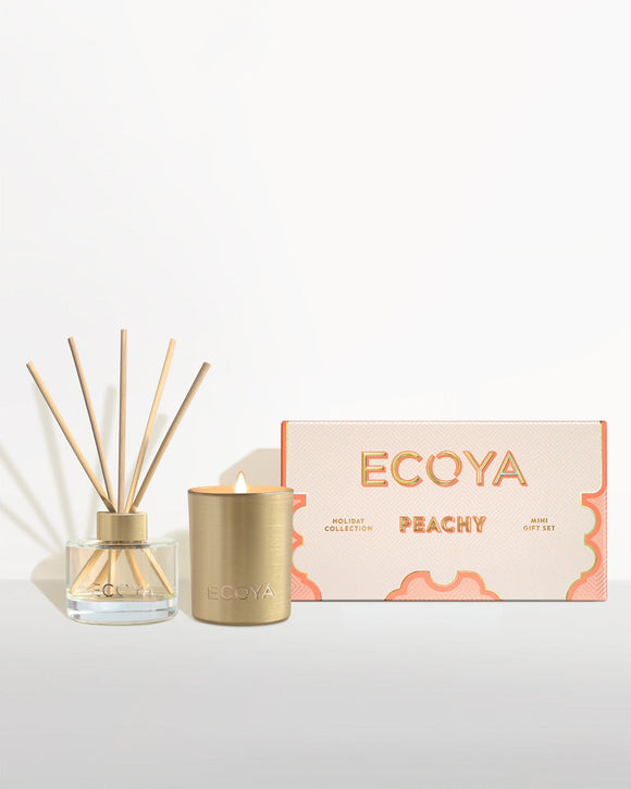 Ecoya - Peachy Mini Gift Set Holiday Collection