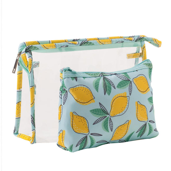 Honeydew - Cosmetics Bag - Lemons 2 pc