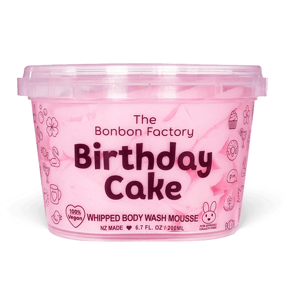 The Bonbon Factory - Birthday Cake Whipped Body Wash