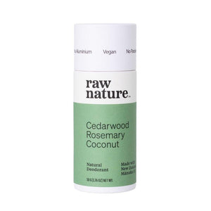 Raw Nature - NATURAL DEODORANT - CEDARWOOD + ROSEMARY