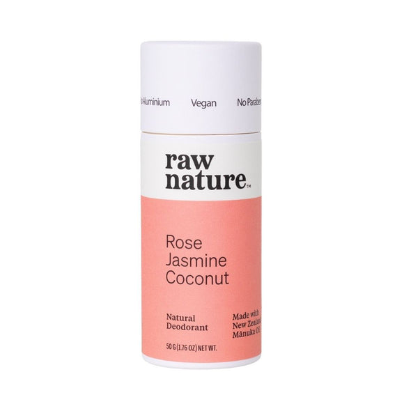 Raw Nature - NATURAL DEODORANT - ROSE + JASMINE