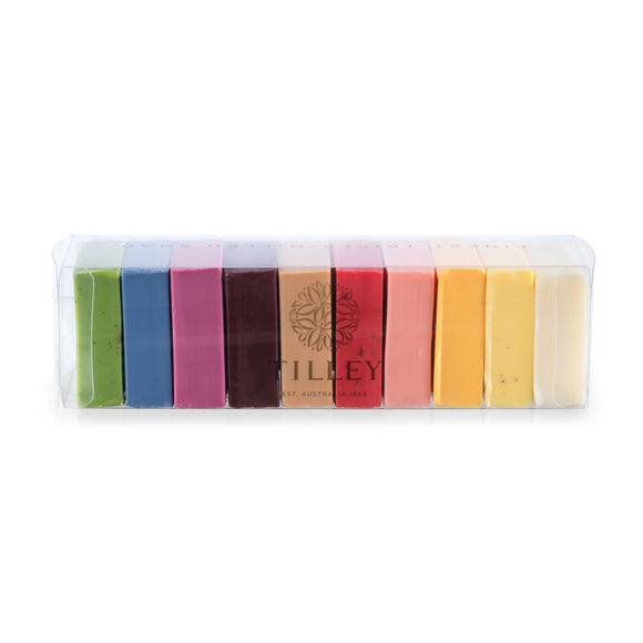 Tilley - Soap Selection - Rainbow 10 x 50g