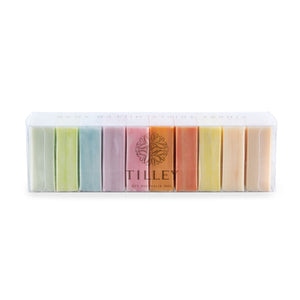 Tilley - Soap Selection - Marble Rainbow 10 x 50g